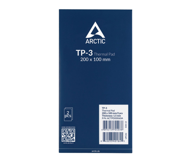 ARCTIC TP-3 200x100mm 2 Pack 2x1.5mm ACTPD00060A - 1353189 - zdjęcie 2